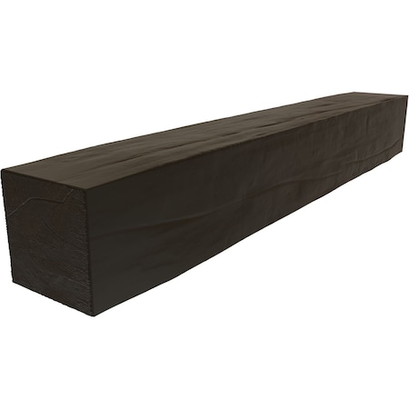 Ekena Millwork Riverwood Faux Wood Fireplace Mantel, NaturaL x 6"D x 48"W MANURW06X06X48NS